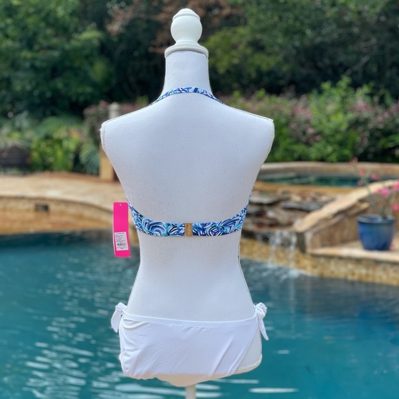 NWT! Lilly Pulitzer Sandy Lattice Bandeau - Picture 3 of 7